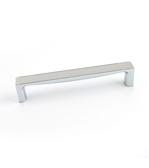 Tirador de mueble acero inoxidable/cromo brillante TWIX tirador de diseño