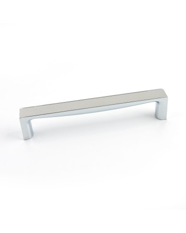 Tirador de mueble acero inoxidable/cromo brillante TWIX tirador de diseño
