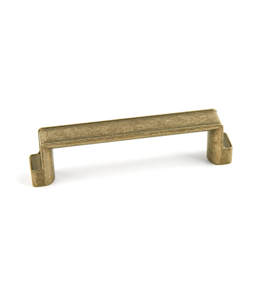 Tirador de mueble patinado sobre latón NYJA tirador de diseño