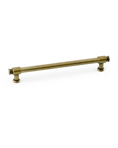 Tirador de mueble pátina sobre latón GALIUM-1 tirador de diseño