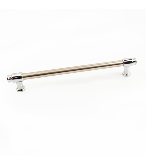 Tirador de mueble acero inoxidable/cromo brillante GALIUM-1 tirador de diseño