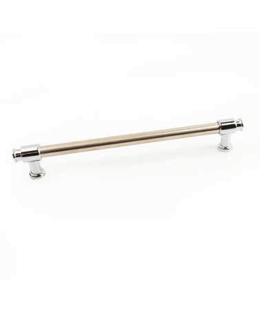 Tirador de mueble acero inoxidable/cromo brillante GALIUM-1 tirador de diseño