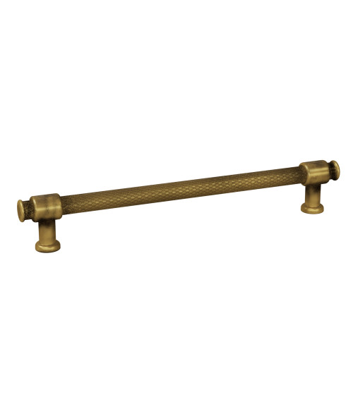 Tirador de mueble pátina sobre latón GALIUM tirador de diseño