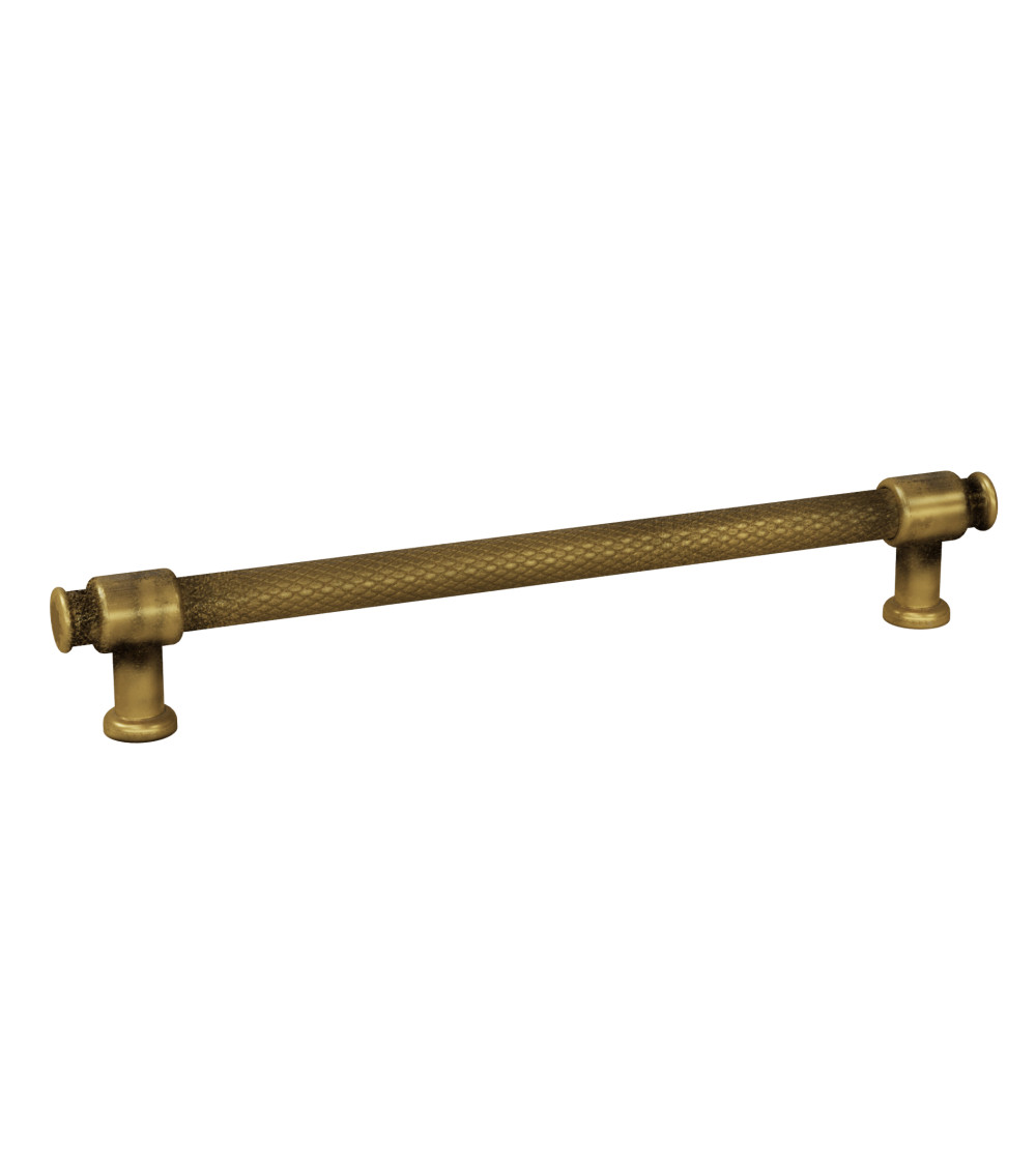 Tirador de mueble pátina sobre latón GALIUM tirador de diseño