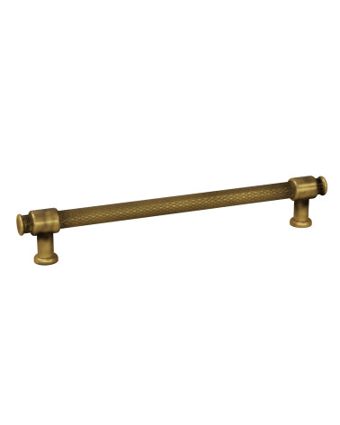 Tirador de mueble pátina sobre latón GALIUM tirador de diseño