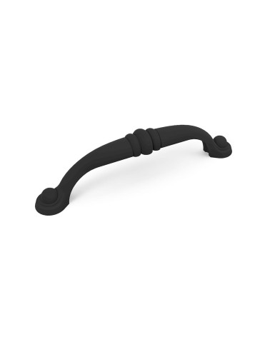 Tirador de mueble negro mate BACHUS tirador de diseño