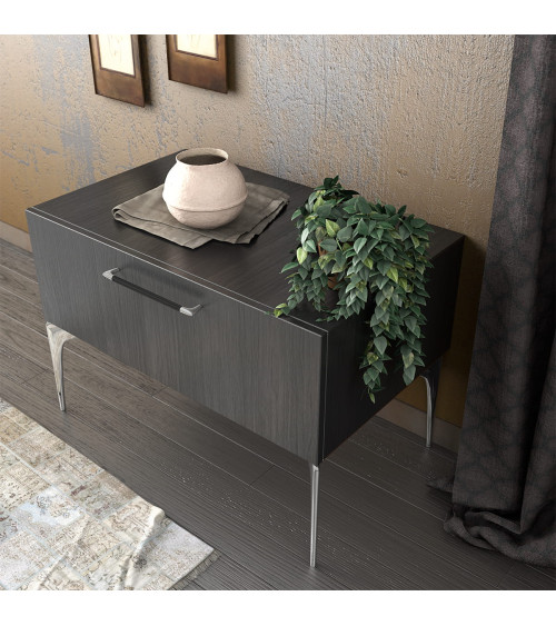 Tirador de mueble anodizado negro/oro mate ALAMBRE estriado tirador de diseño