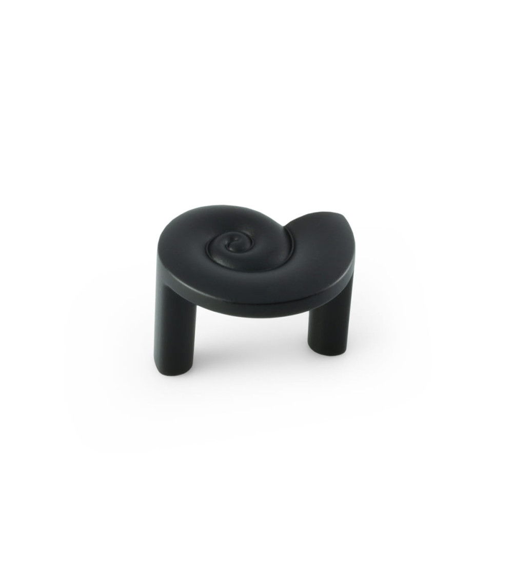 Tirador de mueble negro mate CALDO tirador de diseño