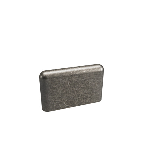 Tirador de mueble plata envejecida NOX-1 tirador de diseño