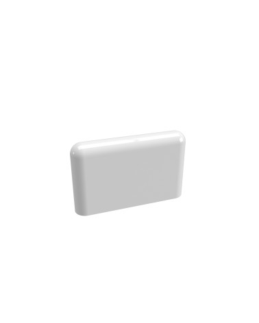 Tirador de mueble blanco brillante NOX-1 tirador de diseño