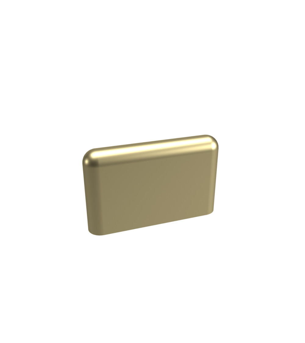 Tirador de mueble oro mate NOX-1 tirador de diseño