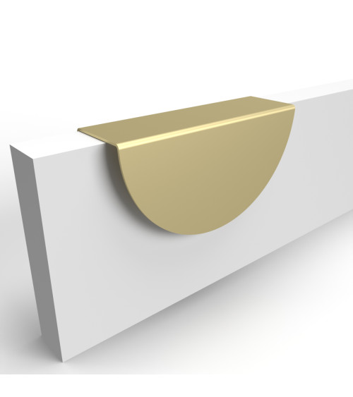 Tirador de mueble oro mate ZORIA tirador de diseño