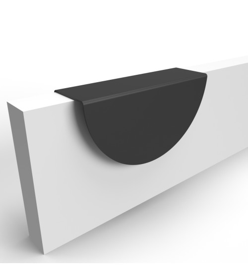 Tirador de mueble negro mate ZORIA tirador de diseño