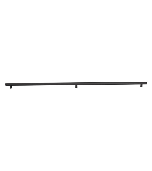 Tirador de mueble anodizado negro mate ARNO tirador de diseño