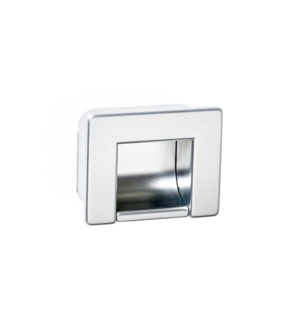 Tirador de mueble cromo satinado CELER tirador de diseño modelo pequeño