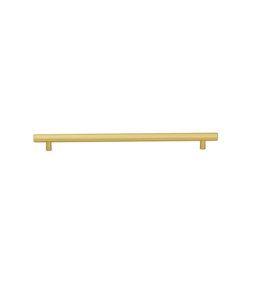 Tirador de mueble anodizado oro/oro mate ARNO de dos patillas tirador de diseño