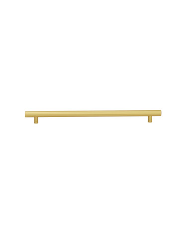 Tirador de mueble anodizado oro/oro mate ARNO de dos patillas tirador de diseño