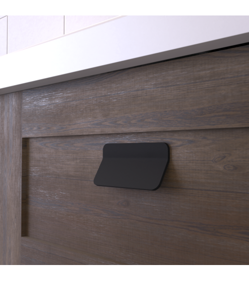 Tirador de mueble negro mate SEA diseño