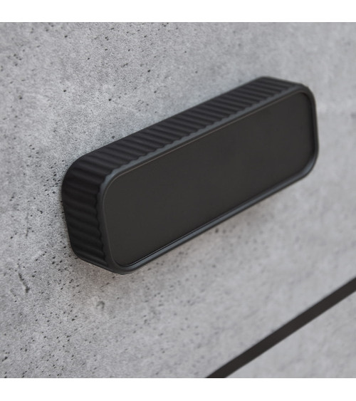 Tirador de mueble negro WEGA tirador de diseño