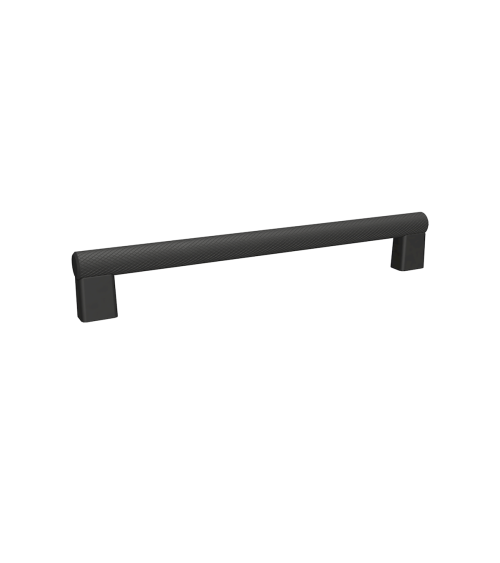 Tirador de mueble anodizado negro/negro MONDO diseño