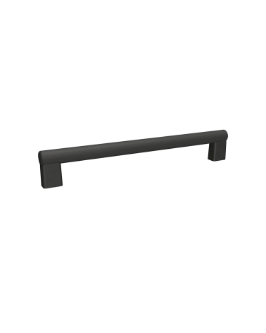 Tirador de mueble anodizado negro/negro MONDO diseño