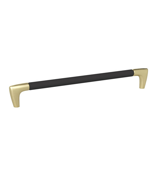 Tirador de mueble negro mate/oro mate ALAMBRE diseño