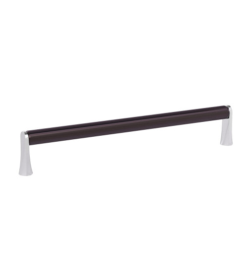 Tirador de mueble titanio/cromo brillante NATALE tirador de diseño