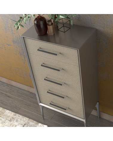 Tirador de mueble NATALE tirador de diseño montado en un mueble