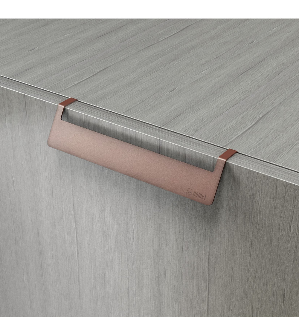 Tirador de mueble cobre envejecido PRATO-2 tirador de diseño