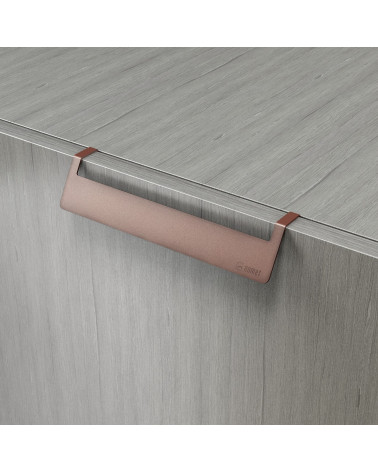 Tirador de mueble cobre envejecido PRATO-2 tirador de diseño