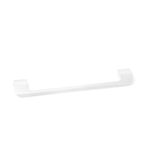 Tirador de mueble blanco brillante ROTTO tirador de diseño