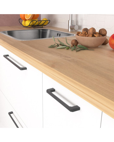 Tirador de mueble CAMPANA tirador de diseño montado en un mueble