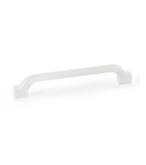 Tirador de mueble blanco brillante TORRE tirador de diseño