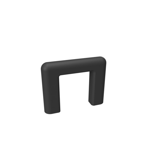 Tirador de mueble negro mate NOX tirador de diseño