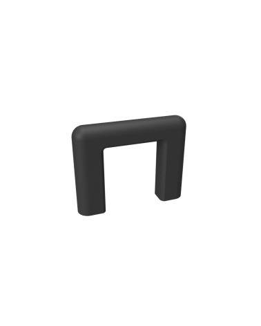Tirador de mueble negro mate NOX tirador de diseño