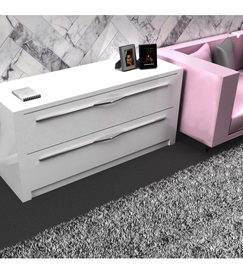 Tirador de mueble cromo pulido APRO tirador de diseño