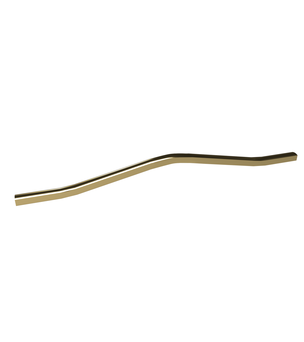 Tirador de mueble oro pulido APRO-1 tirador de diseño