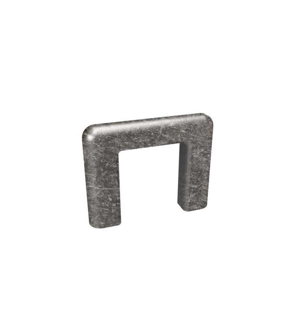 Tirador de mueble plata envejecida NOX tirador de diseño