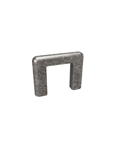 Tirador de mueble plata envejecida NOX tirador de diseño