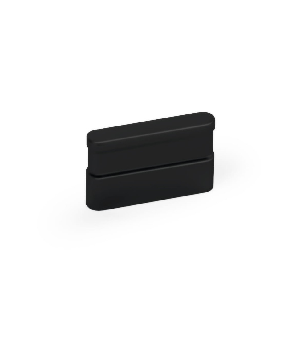 Tirador de mueble negro mate FONDO tirador de diseño