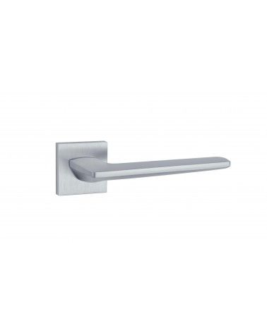 Manilla de puerta LUNARIA cromada satinada manilla de diseño