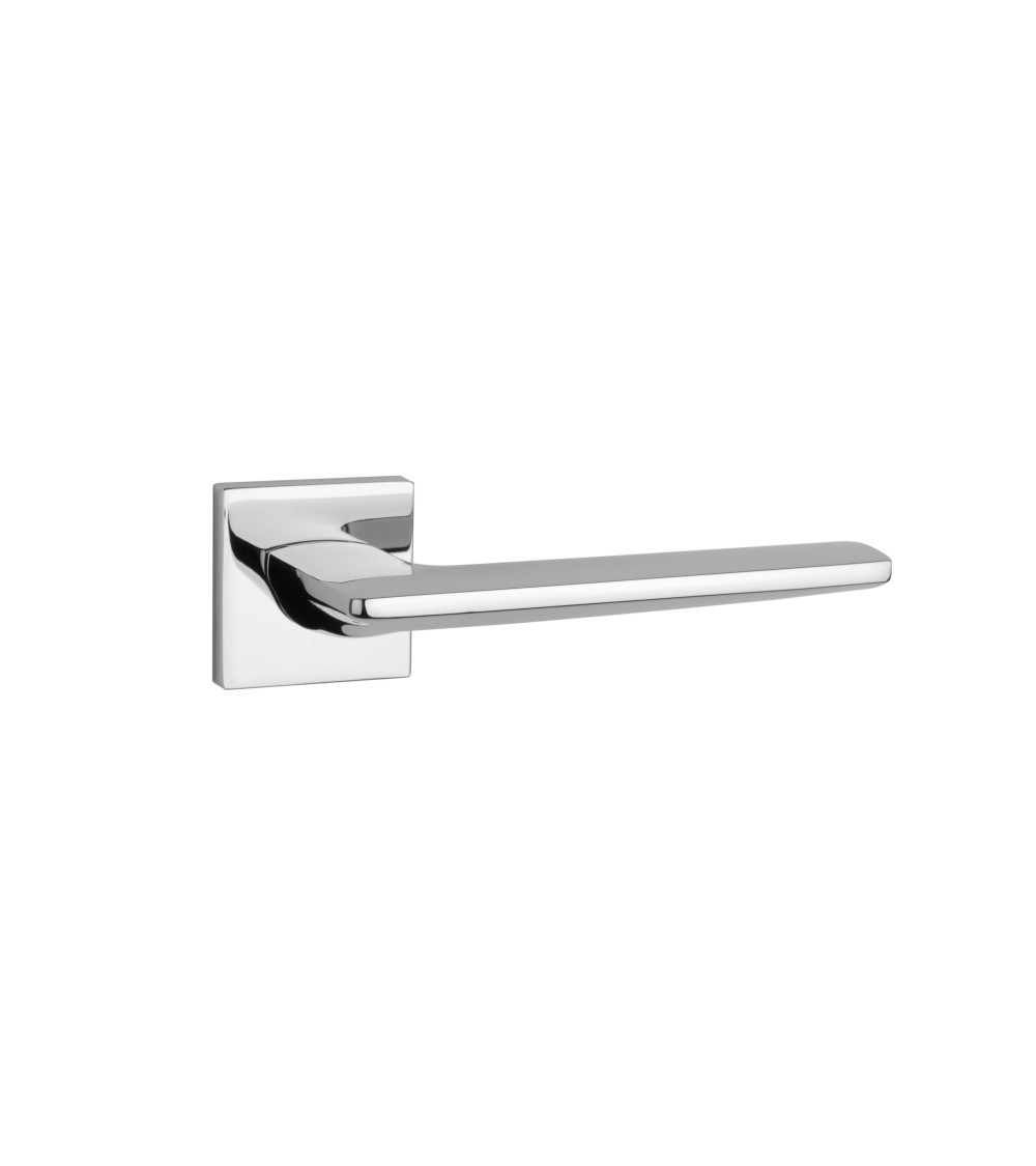 Manilla de puerta LUNARIA cromada pulida manilla de diseño