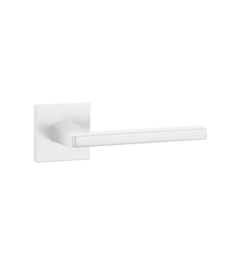 Tirador de puerta blanco PYROLA herrería diseño