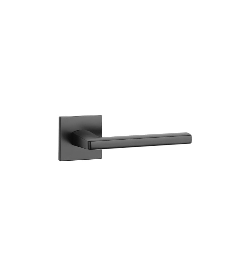 Tirador de puerta negro PYROLA ferretería de diseño