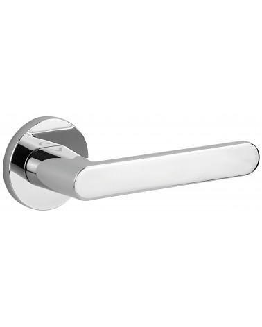 Tirador de puerta cromo pulido Nesh herraje de diseño