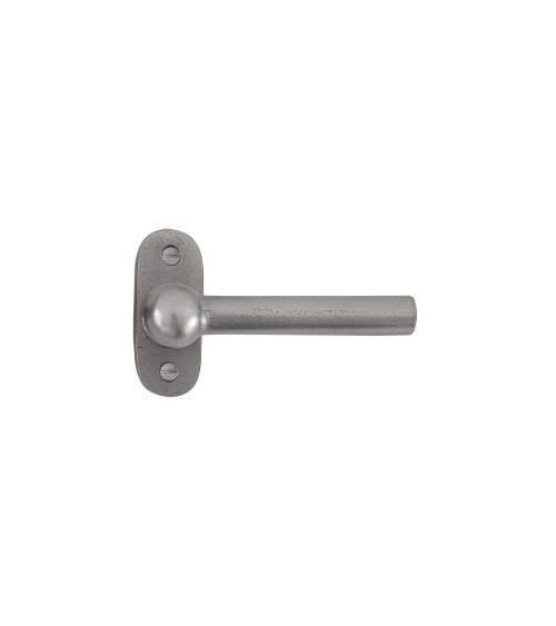 Tirador de puerta cromado de hierro BECDF - tirador de diseño