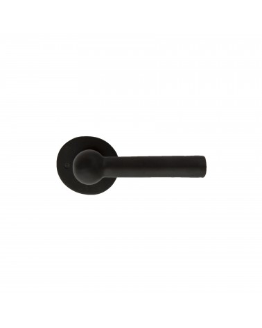 Tirador de puerta negro de hierro BECDF - tirador de diseño