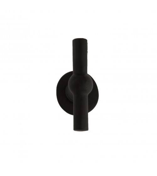 Manija de puerta cromada vertical en hierro BECDF - manija de diseño
