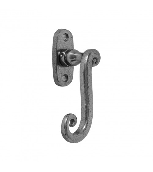 Tirador de puerta retro-industrial de hierro 271 ovalado - tirador de diseño