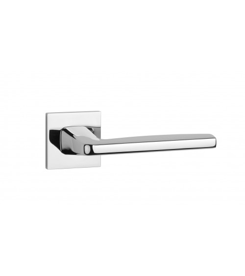 Tirador de puerta cromo pulido ERBA diseño decorativo